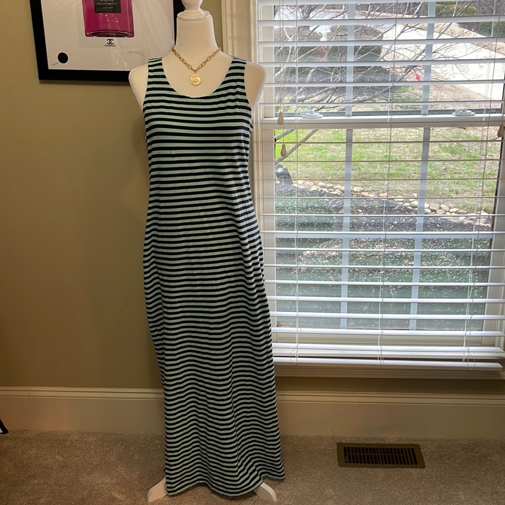 Sail to Sable striped Maxi dress size Medium